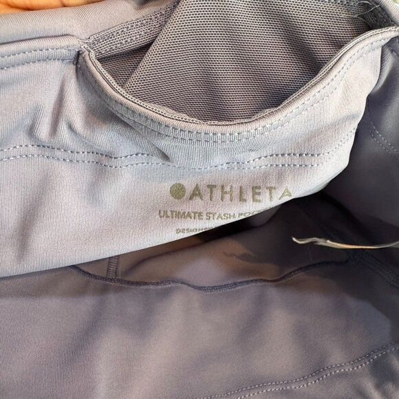 Athleta Size XS Ultimate Stash Pocket Capri Leggings Lavender Purple Run Yoga - Picture 5 of 7